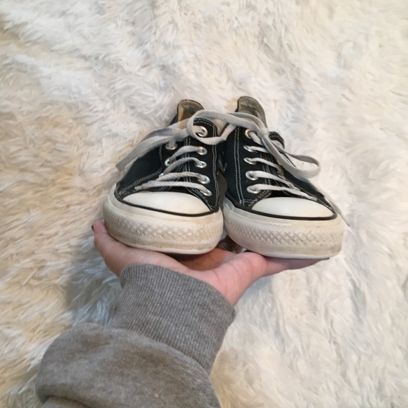 🌵BOGO🌵Converse All Stars black & white sneakers - Picture 4 of 7